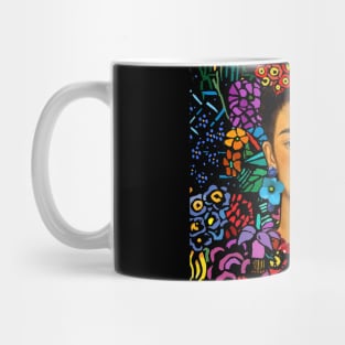 Flower Power Frida Mug